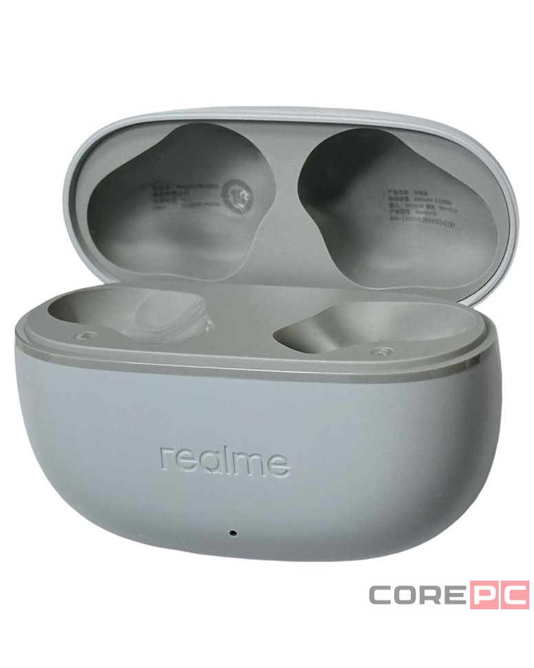 Беспроводные наушники TWS Realme Buds T200 Lite серые