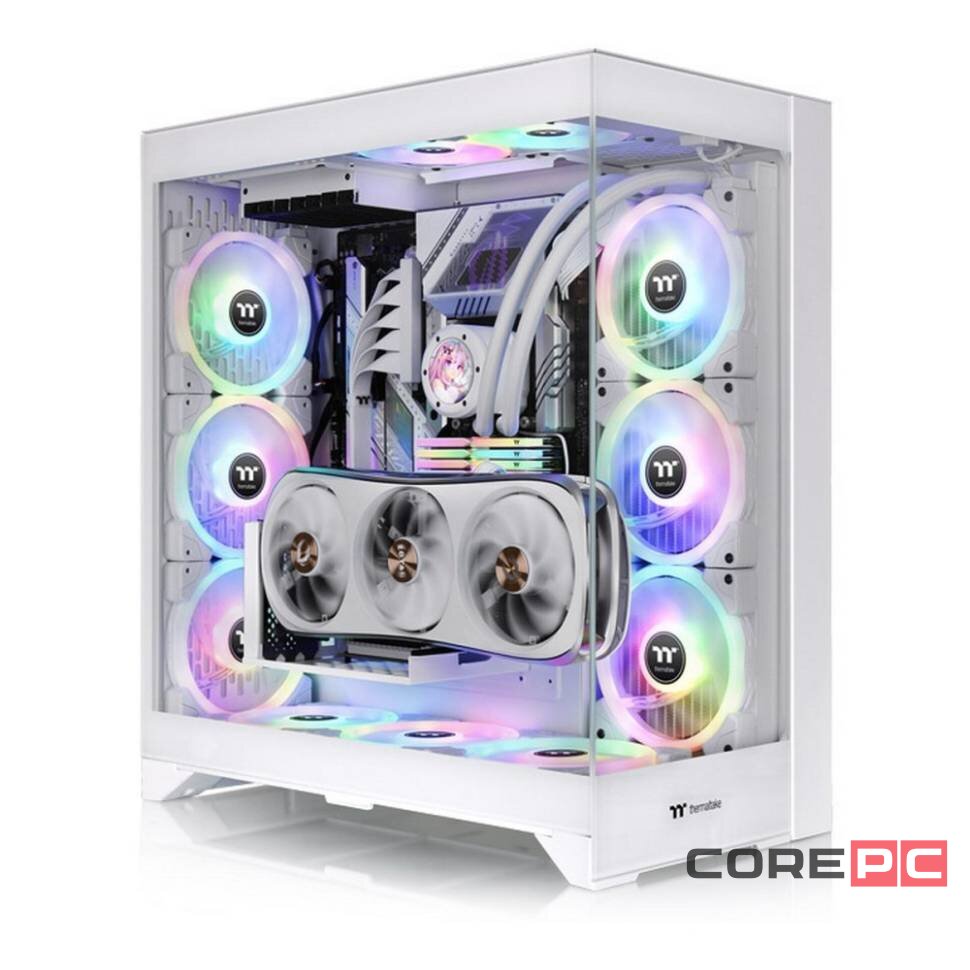 Компьютерный корпус Thermaltake CTE E600 MX TG Snow White (CA-1Y3-00M6WN-00)