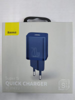 Сетевое зар. устр. Baseus Super Si Quick Charger 1C 20W EU (CCSUP-B03) синее