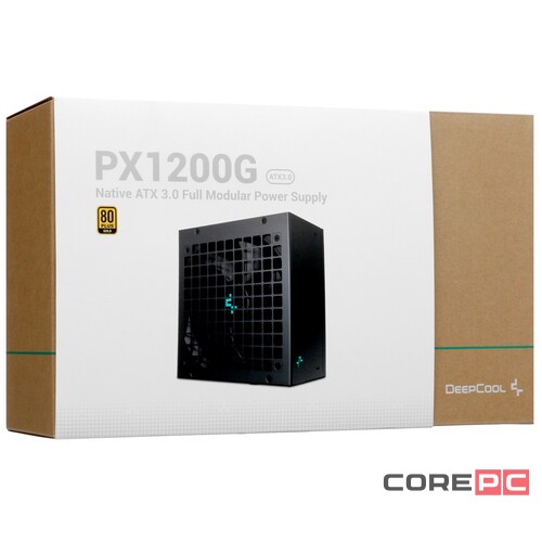 Блок питания Deepcool 1200W PX1200G (R-PXC00G-FC0B-EU-V2) Gen5 16 Pin (PCIe 5.0 Connector Cable Details)