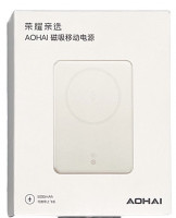 Powerbank с беспроводной зарядкой MagSafe Honor Aohai 5000mAh 1USB-C 10W белый