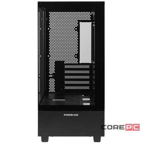 Компьютерный корпус Powercase VISION Micro M TG Black CVMMB-L0