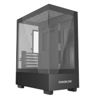 Компьютерный корпус Powercase VISION Micro M TG Black CVMMB-L0