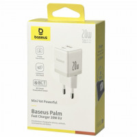 Сетевое зар. устр. Baseus Palm 20W P10111608213-00 белое