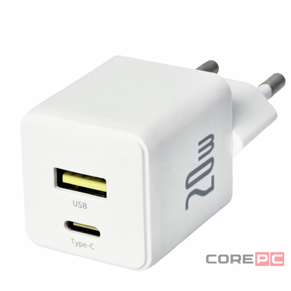 Сетевое зар. устр. Baseus Palm 20W P10111608213-00 белое