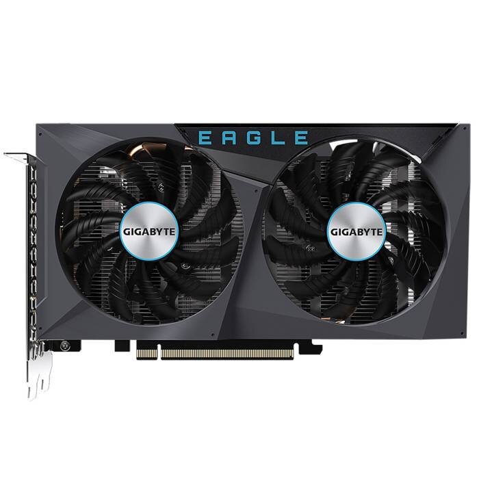 Видеокарта Gigabyte (GV-N3050EAGLE OC-6GD) GeForce RTX 3050 6GB EAGLE OC