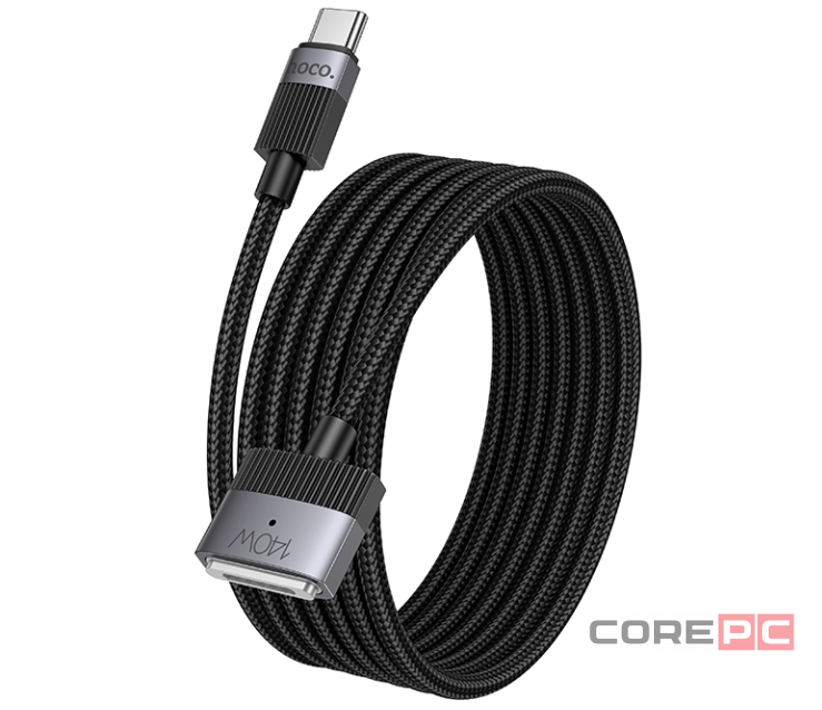 Usb Кабель-зарядка Hoco U141 Type-C на MAG3 140W 1.8м черный