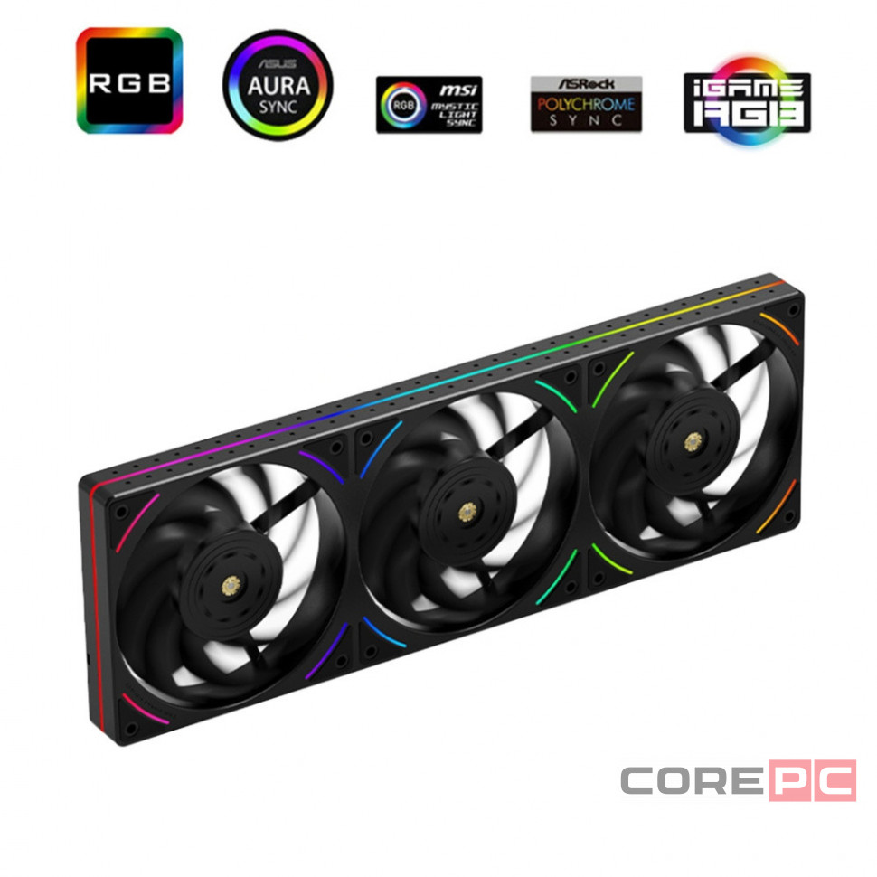 Комплект вентиляторов для корпуса Thermalright TL-UB36 ARGB Black (TRTLUB36)