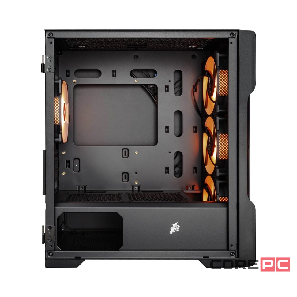 Компьютерный корпус 1STPLAYER TRILOBITE T3-G ARGB Black (FP_T3-G-BK-4F2(AP))