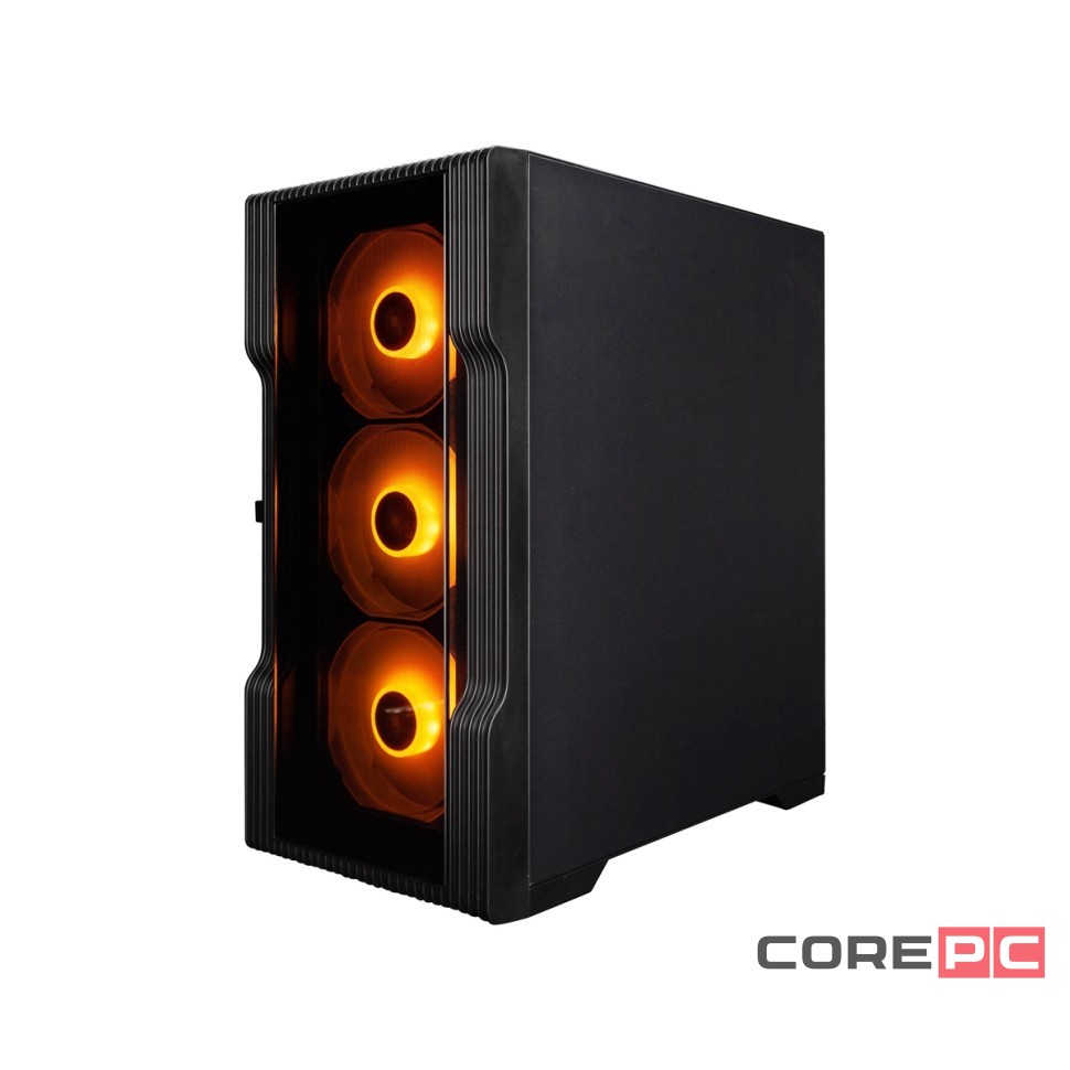 Компьютерный корпус 1STPLAYER TRILOBITE T3-G ARGB Black (FP_T3-G-BK-4F2(AP))