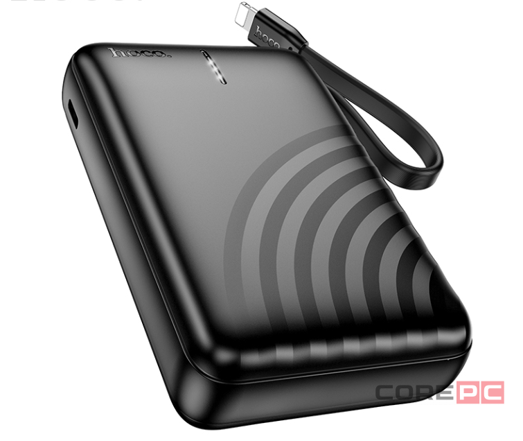 Powerbank Hoco J134A 10000mAh 1USB/1Lightning черный