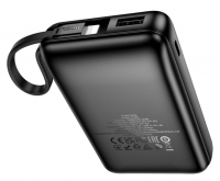 Powerbank Hoco J134A 10000mAh 1USB/1Lightning черный