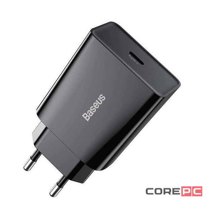 Сетевое зар. устр. Baseus Speed Mini 1C 3A 20W CCFS-SN01 черное