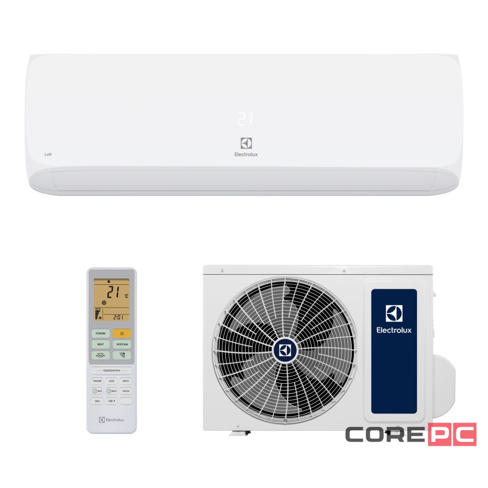 Сплит-система Electrolux Loft EACS-12HAL/N3 комплект
