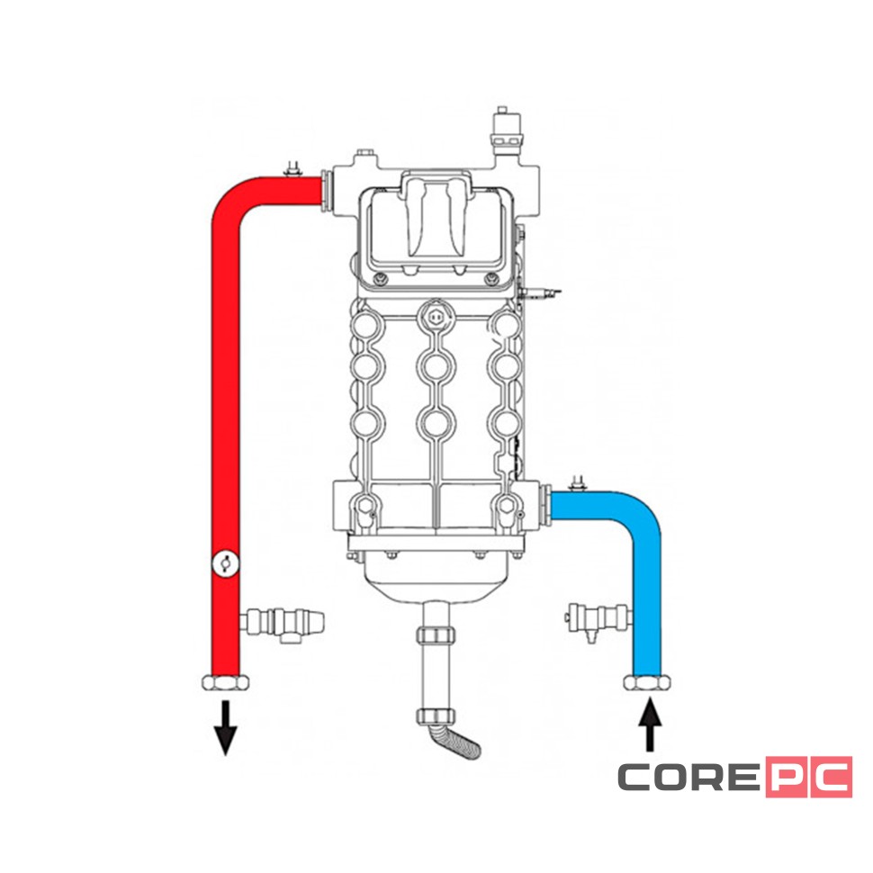 Котел газовый Ferroli FORCE W 120 конденсационный, настенный, 1 конт., закр. кам. сгор.