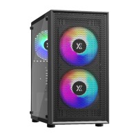 Компьютерный корпус XASTRA A305M TG 3FRGB Black (A305M-2FC14F-1FC12F)