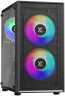 Компьютерный корпус XASTRA A305M TG 3FRGB Black (A305M-2FC14F-1FC12F)