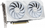 Видеокарта ASUS (DUAL-RTX5060TI-O16G-WHITE) GeForce RTX 5060 Ti 16GB DUAL White OC (90YV0MH6-M0NA00)