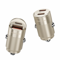 Автомобильное заряд. устр. Keephone Carvolt 2C 36W золотой