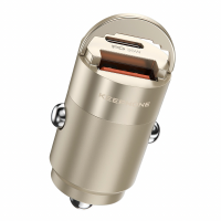 Автомобильное заряд. устр. Keephone Carvolt 2C 36W золотой