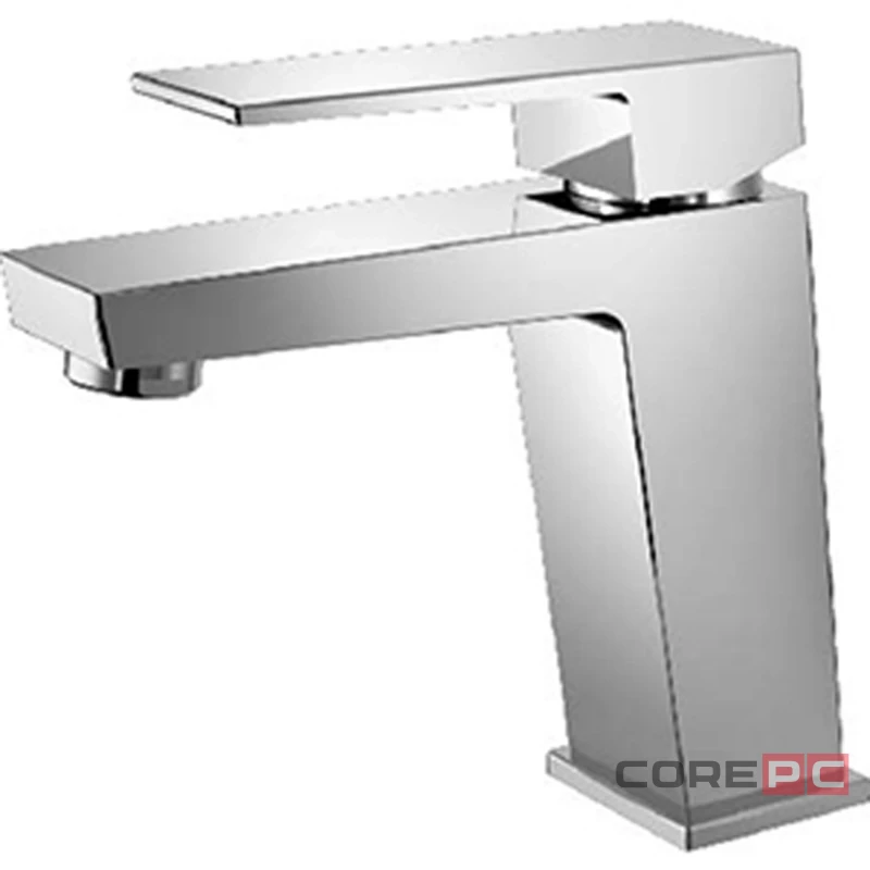 Смеситель для раковины Haiba HB10191, рычажное управление, цвет хром