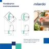 Смеситель для кухни Milardo RORGMFJM05, рычажное управление, цвет графит матовый