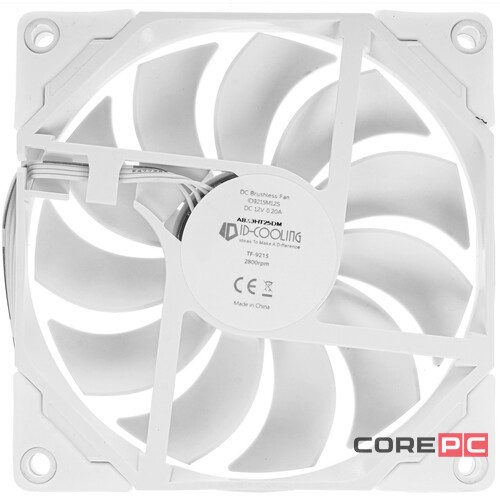 Вентилятор для корпуса ID-COOLING TF-9215-W White