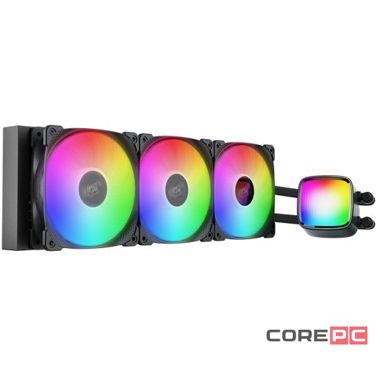 Система жидкостного охлаждения для процессора Geometric Future Eskimo Pro 360 ARGB Black (1C251B1361000)