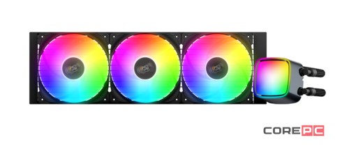 Система жидкостного охлаждения для процессора Geometric Future Eskimo Pro 360 ARGB Black (1C251B1361000)