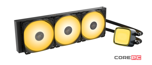 Система жидкостного охлаждения для процессора Geometric Future Eskimo Pro 360 ARGB Black (1C251B1361000)