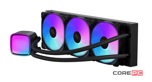 Система жидкостного охлаждения для процессора Geometric Future Eskimo Pro 360 ARGB Black (1C251B1361000)