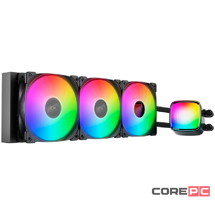 Система жидкостного охлаждения для процессора Geometric Future Eskimo Pro 360 ARGB Black (1C251B1361000)