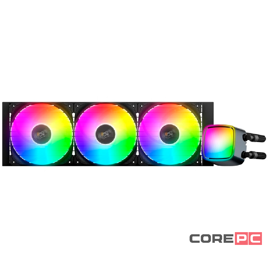 Система жидкостного охлаждения для процессора Geometric Future Eskimo Pro 360 ARGB Black (1C251B1361000)