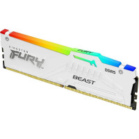 Оперативная память 32 Gb 6400 MHz Kingston FURY Beast RGB White (KF564C32BWA-32)