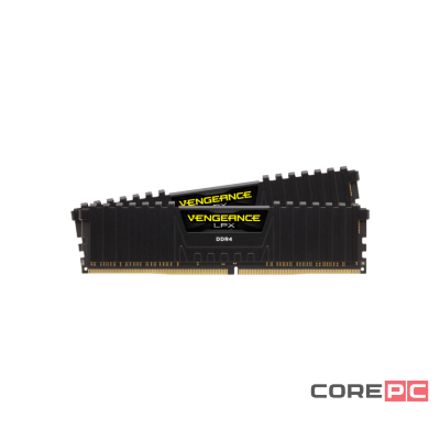 Оперативная память 16 Gb 3600 MHz Corsair VENGEANCE LPX  for AMD Ryzen Black (CMK16GX4M2Z3600C18)
