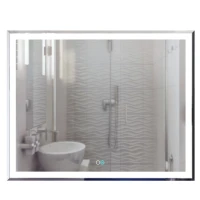 Зеркало MIXLINE Минио-2 1000х800 (ШВ) сенсорный выключатель, светодиодная подсветка + подогрев