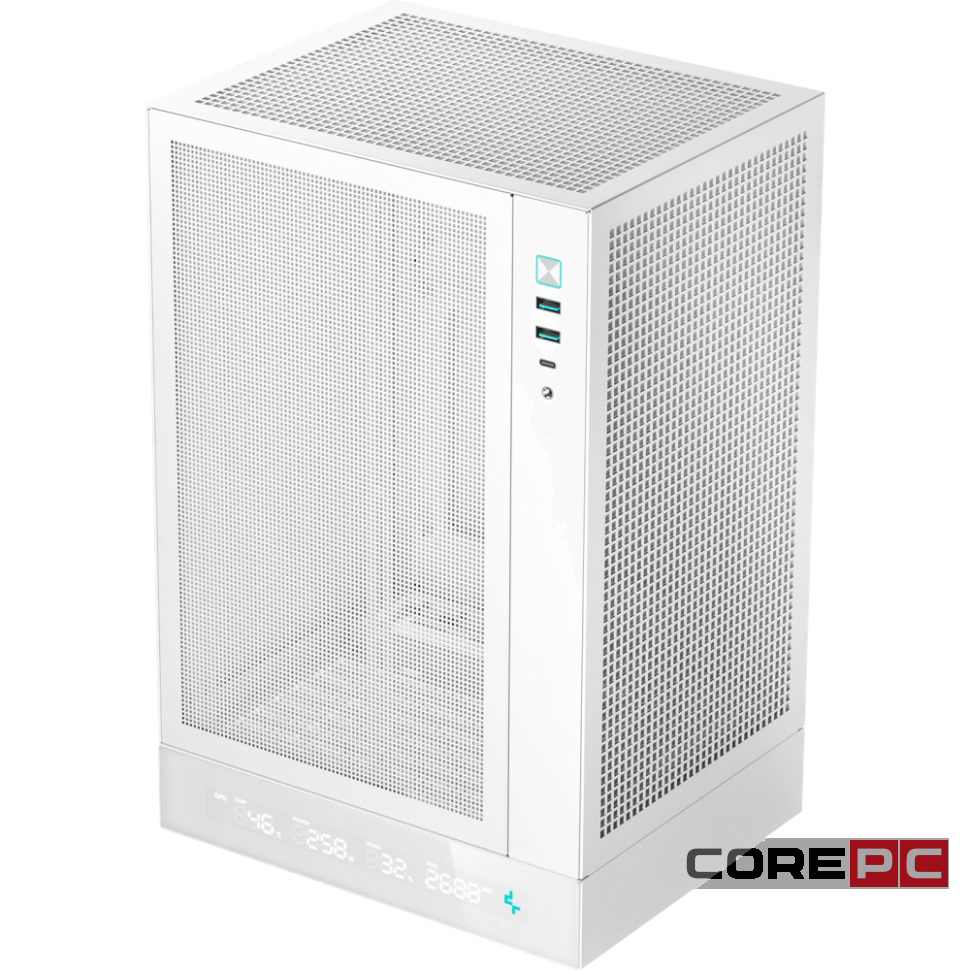 Компьютерный корпус Deepcool CH170 DIGITAL WH White