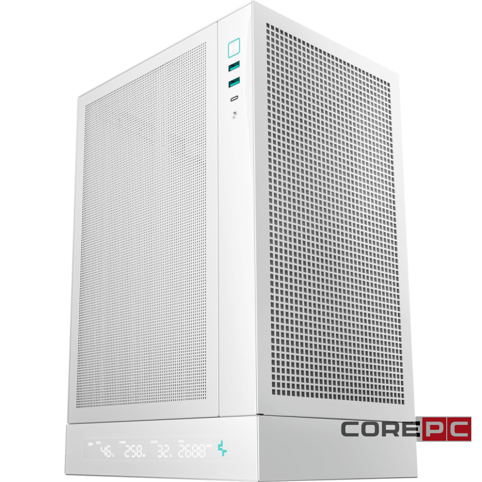 Компьютерный корпус Deepcool CH170 DIGITAL WH White