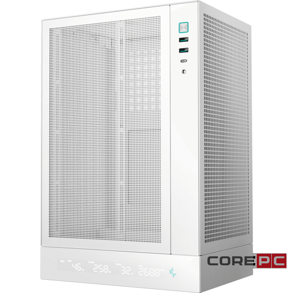 Компьютерный корпус Deepcool CH170 DIGITAL WH White