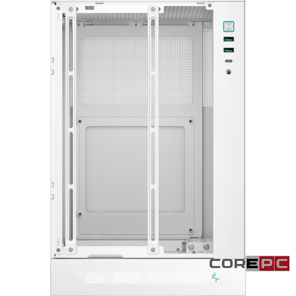 Компьютерный корпус Deepcool CH170 DIGITAL WH White