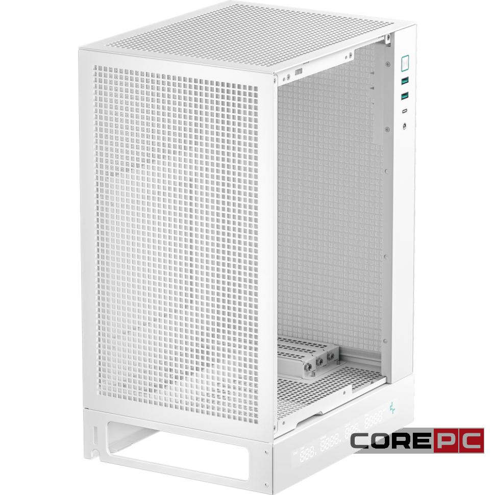 Компьютерный корпус Deepcool CH170 DIGITAL WH White