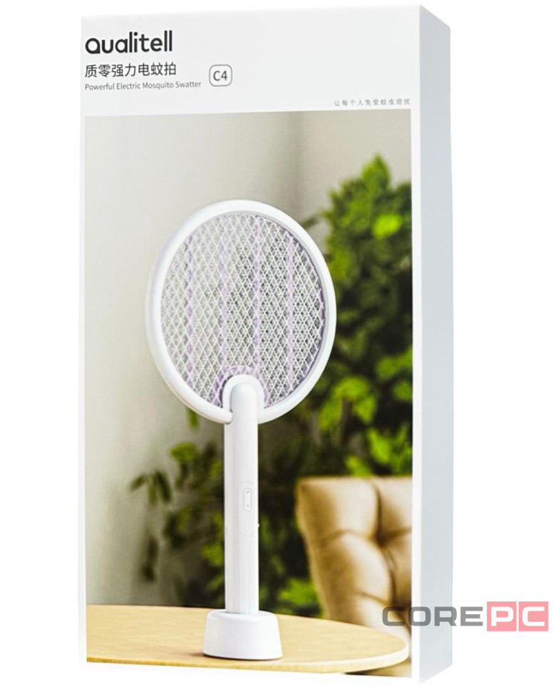 Электрическая мухобойка Xiaomi Qualitell Powerful Electric Mosquito Swatte C4 White ZSC220906 белый