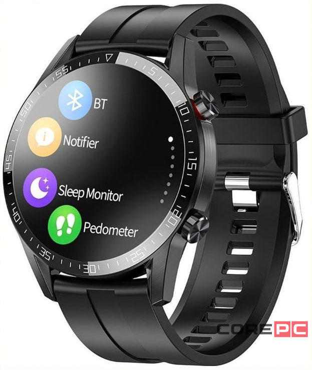 Смарт-часы Hoco Y2 Pro Smart Watch 1.3/240х240/290mAh/72ч/BT4.0 черные