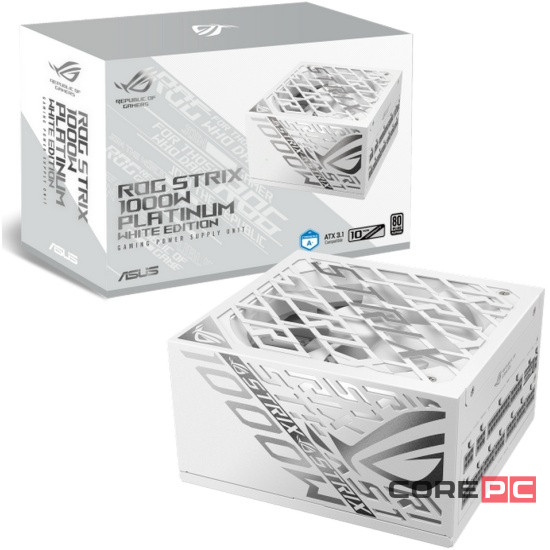 Блок питания ASUS 1000W ROG-STRIX-1000P-GAMING-WHITE (90YE00W4-B0NA00) 16 Pin (PCIe 5.0 Connector Cable Details)