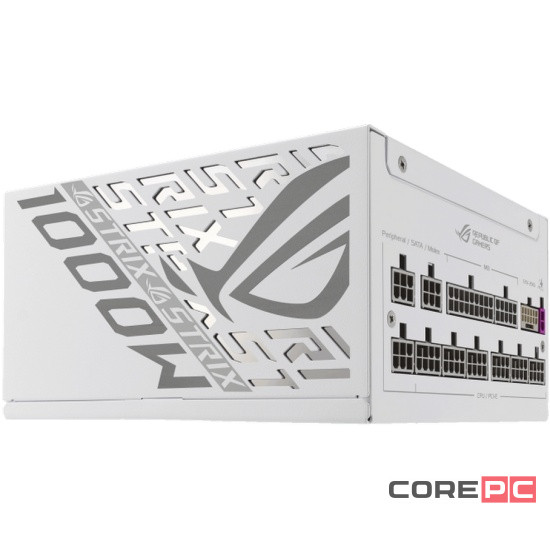 Блок питания ASUS 1000W ROG-STRIX-1000P-GAMING-WHITE (90YE00W4-B0NA00) 16 Pin (PCIe 5.0 Connector Cable Details)