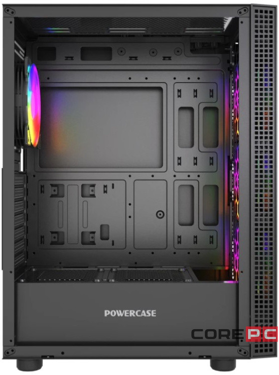Компьютерный корпус Powercase Mistral EA18 TG ARGB Black (CMAEA18-A4)