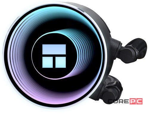 Система жидкостного охлаждения для процессора Thermalright Frozen Notte 360 ARGB V2 Black (TRFN360ABV2)
