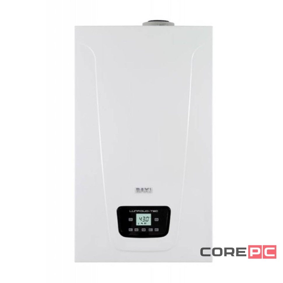 Котел газовый BAXI LUNA DUO-TEC E 1.24 конденсационный, настенный, 1 конт., закр. кам. сгор.