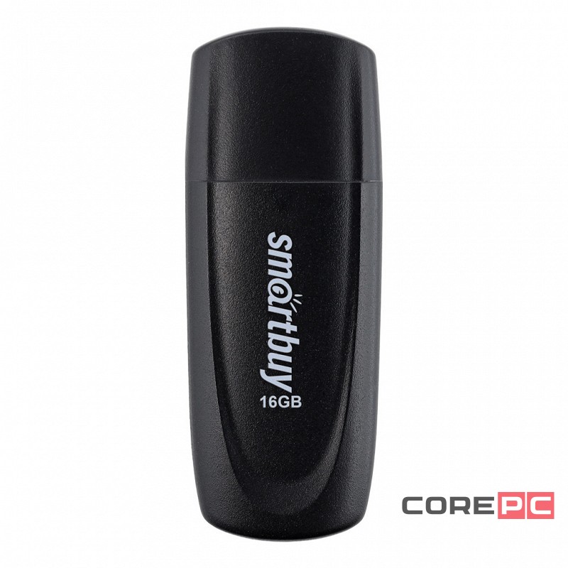USB флеш накопитель Smartbuy 16GB Scout (SB016GB2SCK) черный