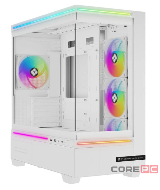 Компьютерный корпус Thermalright M10 FAN4-C TG ARGB White (TRTLM10WF4C)